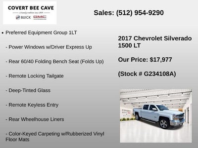 2017 Chevrolet Silverado 1500 Crew Cab Short Box 2-Wheel Drive LT