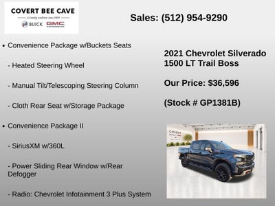 2021 Chevrolet Silverado 1500 LT Trail Boss