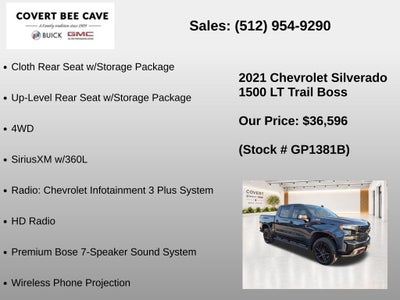 2021 Chevrolet Silverado 1500 LT Trail Boss