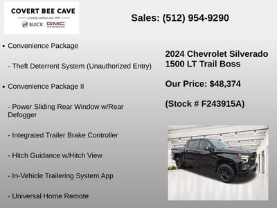 2024 Chevrolet Silverado 1500 Crew Cab Short Box 4-Wheel Drive LT Trail Boss