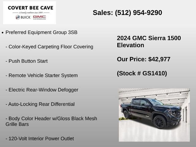 2024 GMC Sierra 1500 Crew Cab Short Box 2-Wheel Drive Elevation