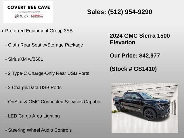 2024 GMC Sierra 1500 Crew Cab Short Box 2-Wheel Drive Elevation