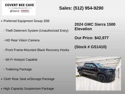 2024 GMC Sierra 1500 Crew Cab Short Box 2-Wheel Drive Elevation