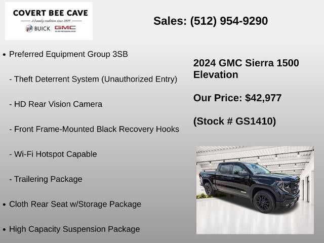 2024 GMC Sierra 1500 Crew Cab Short Box 2-Wheel Drive Elevation