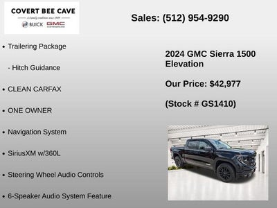 2024 GMC Sierra 1500 Crew Cab Short Box 2-Wheel Drive Elevation
