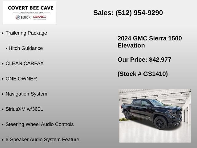 2024 GMC Sierra 1500 Crew Cab Short Box 2-Wheel Drive Elevation