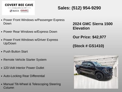 2024 GMC Sierra 1500 Crew Cab Short Box 2-Wheel Drive Elevation