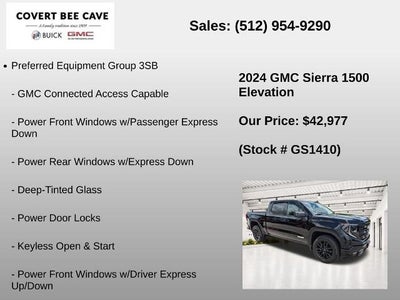 2024 GMC Sierra 1500 Crew Cab Short Box 2-Wheel Drive Elevation
