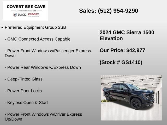 2024 GMC Sierra 1500 Crew Cab Short Box 2-Wheel Drive Elevation