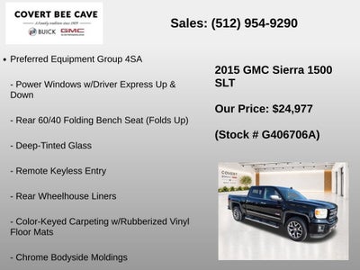 2015 GMC Sierra 1500 SLT