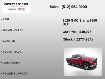 2025 GMC Sierra 1500 Crew Cab Short Box 4-Wheel Drive SLT