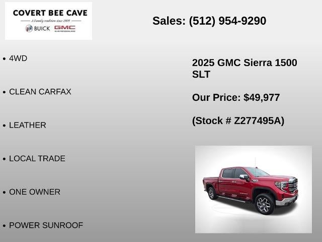 2025 GMC Sierra 1500 Crew Cab Short Box 4-Wheel Drive SLT