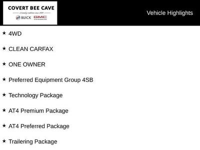 2024 GMC Sierra 1500 Crew Cab Short Box 4-Wheel Drive AT4