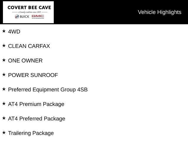 2026 GMC Sierra 1500 Crew Cab Short Box 4-Wheel Drive AT4
