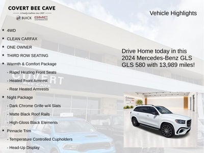 2024 Mercedes-Benz GLS GLS 580 4MATIC®