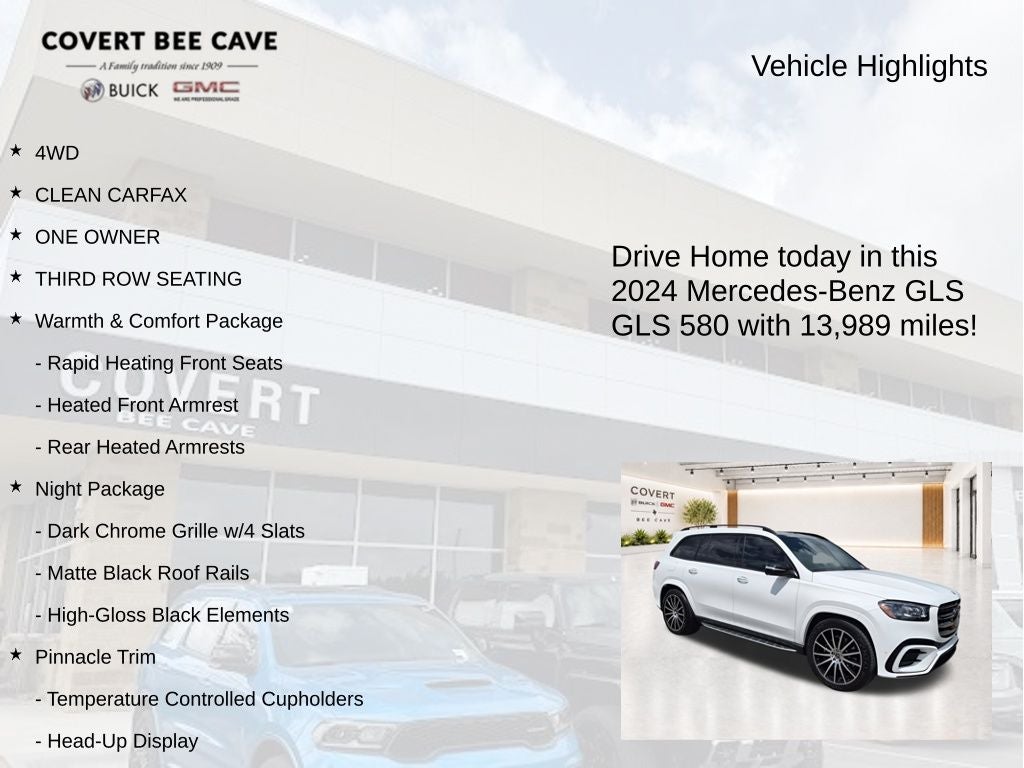 2024 Mercedes-Benz GLS GLS 580 4MATIC®