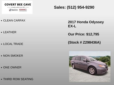 2017 Honda Odyssey EX-L Auto