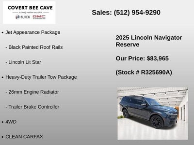 2025 Lincoln Navigator Reserve 4x4