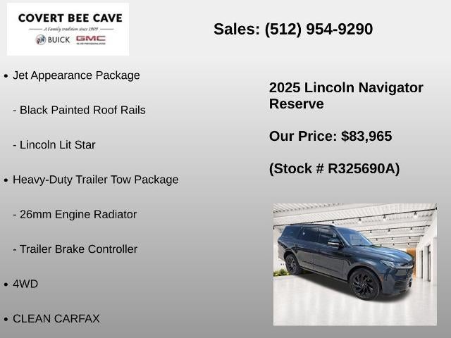 2025 Lincoln Navigator Reserve 4x4
