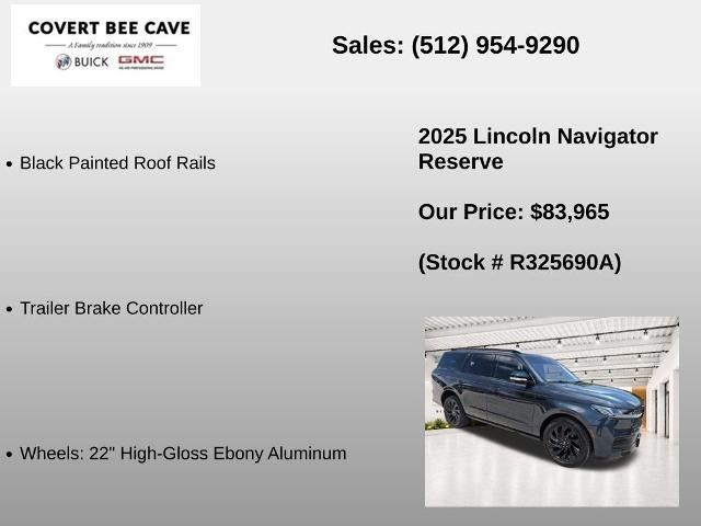 2025 Lincoln Navigator Reserve 4x4