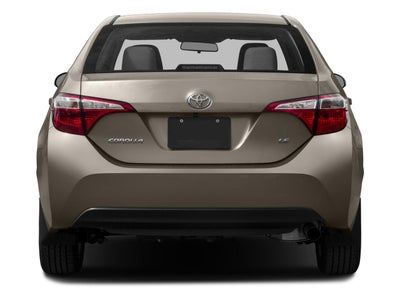 2016 Toyota Corolla 4dr Sdn CVT Auto LE Plus (Natl)