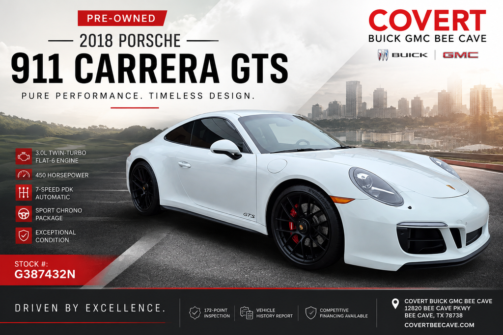 2018 Porsche 911 Carrera GTS
