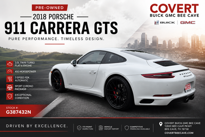 2018 Porsche 911 Carrera GTS