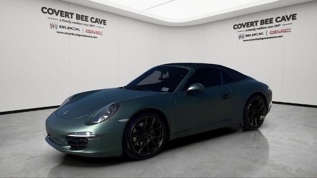 2013 Porsche 911 2dr Cabriolet Carrera