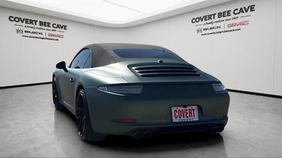 2013 Porsche 911 2dr Cabriolet Carrera