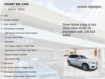 2018 Volvo XC90 T6 Inscription