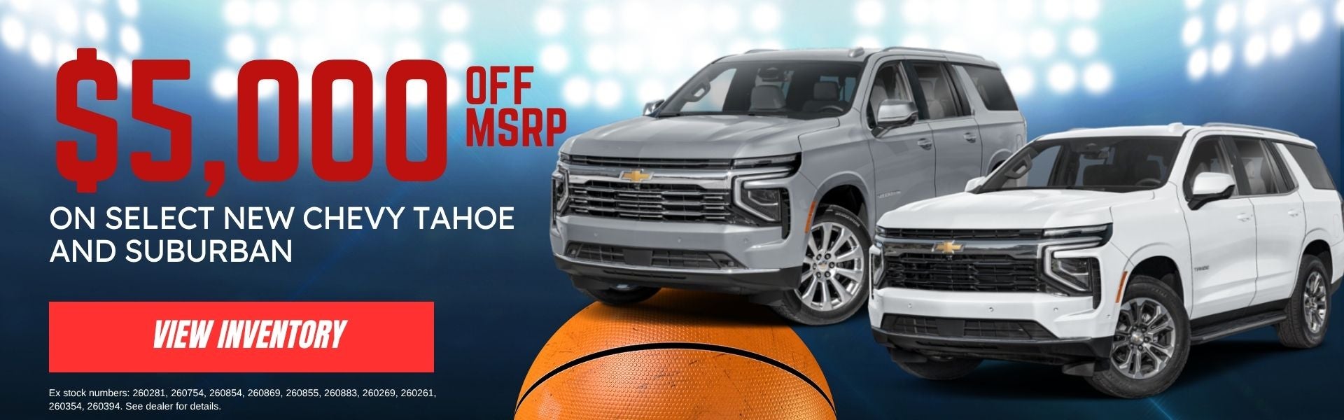 Chevy Bastrop Tahoe and Suburban